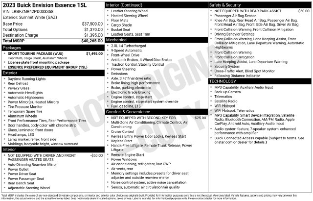  Buick Envision