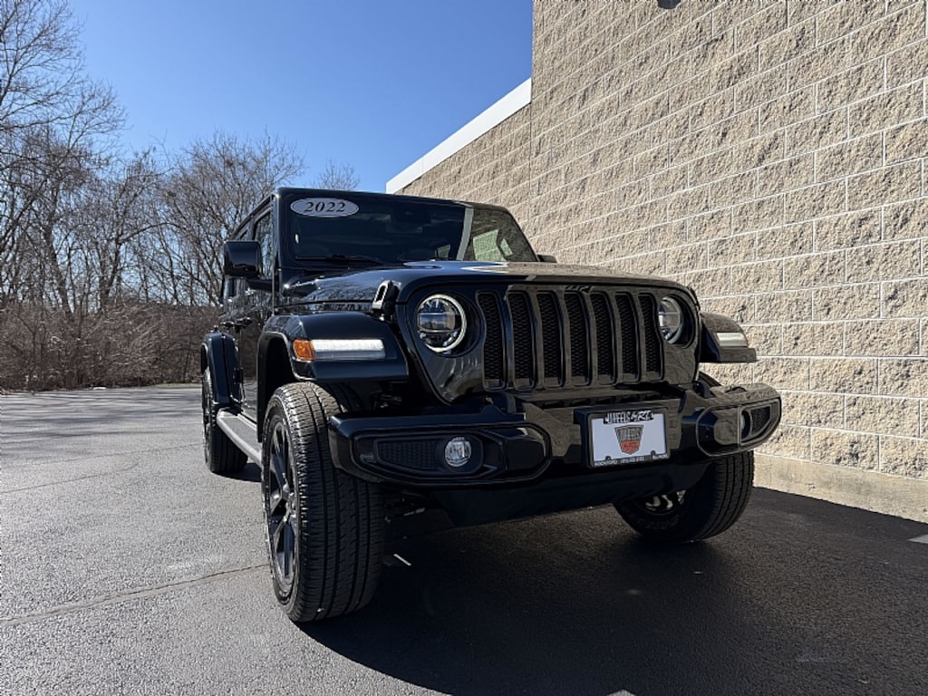 Used 2022 Jeep Wrangler Unlimited High Altitude 4x4 High Altitude SUV