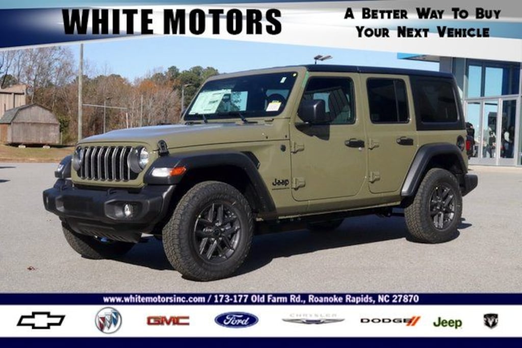 New 2026 Jeep Wrangler 4-DOOR SPORT S Sport Utility