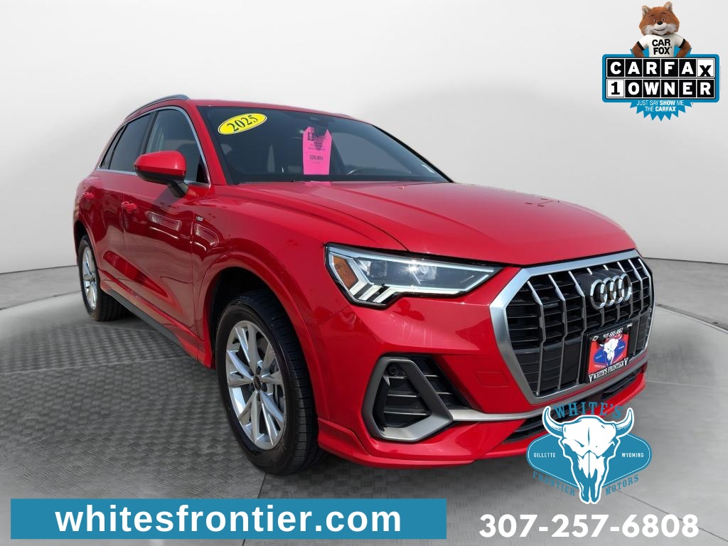 Used 2025 Audi Q3 S Line Premium Sport Utility