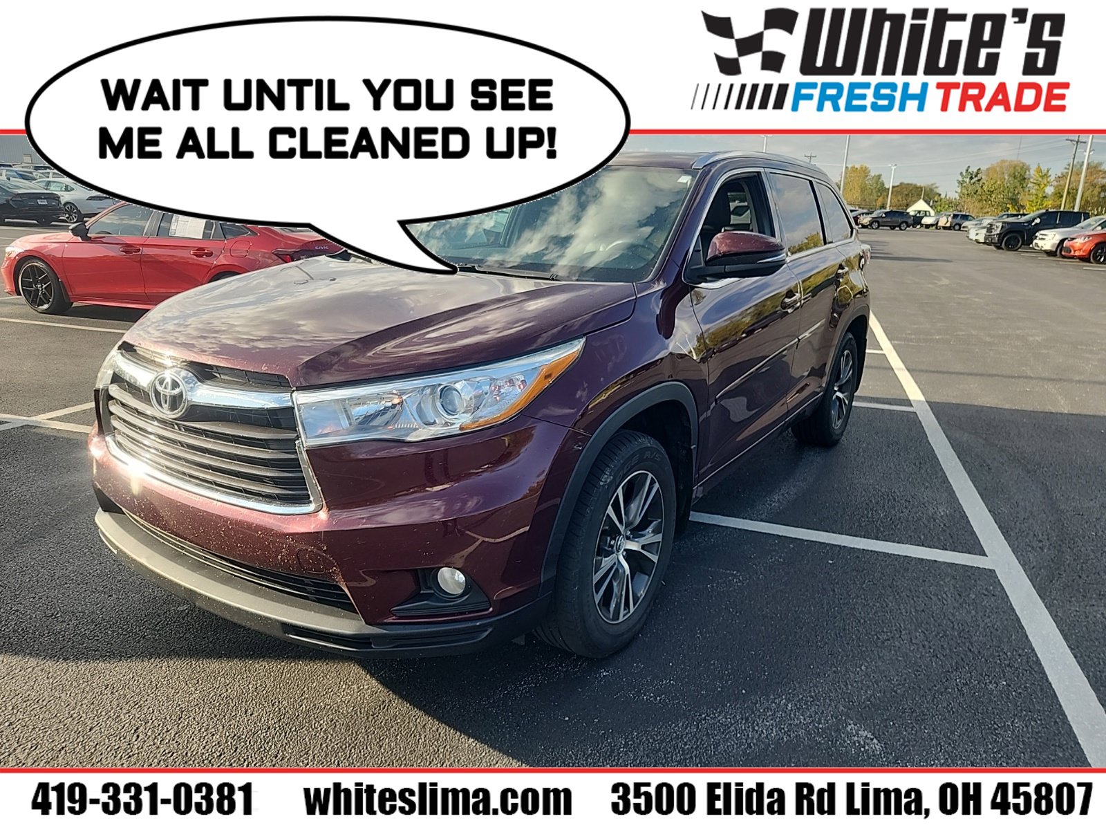 Used 2016 Toyota Highlander XLE V6 SUV