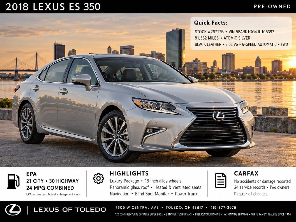 2018 Lexus ES 350