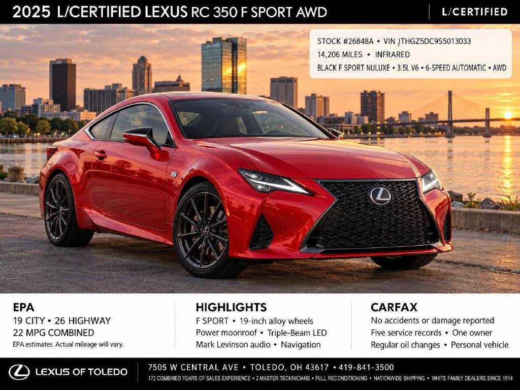 2025 Lexus RC 350 F SPORT