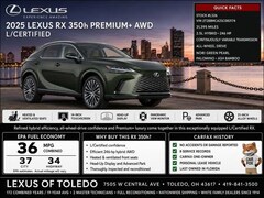 2025 LEXUS RX 350h PREMIUM PLUS Sport Utility