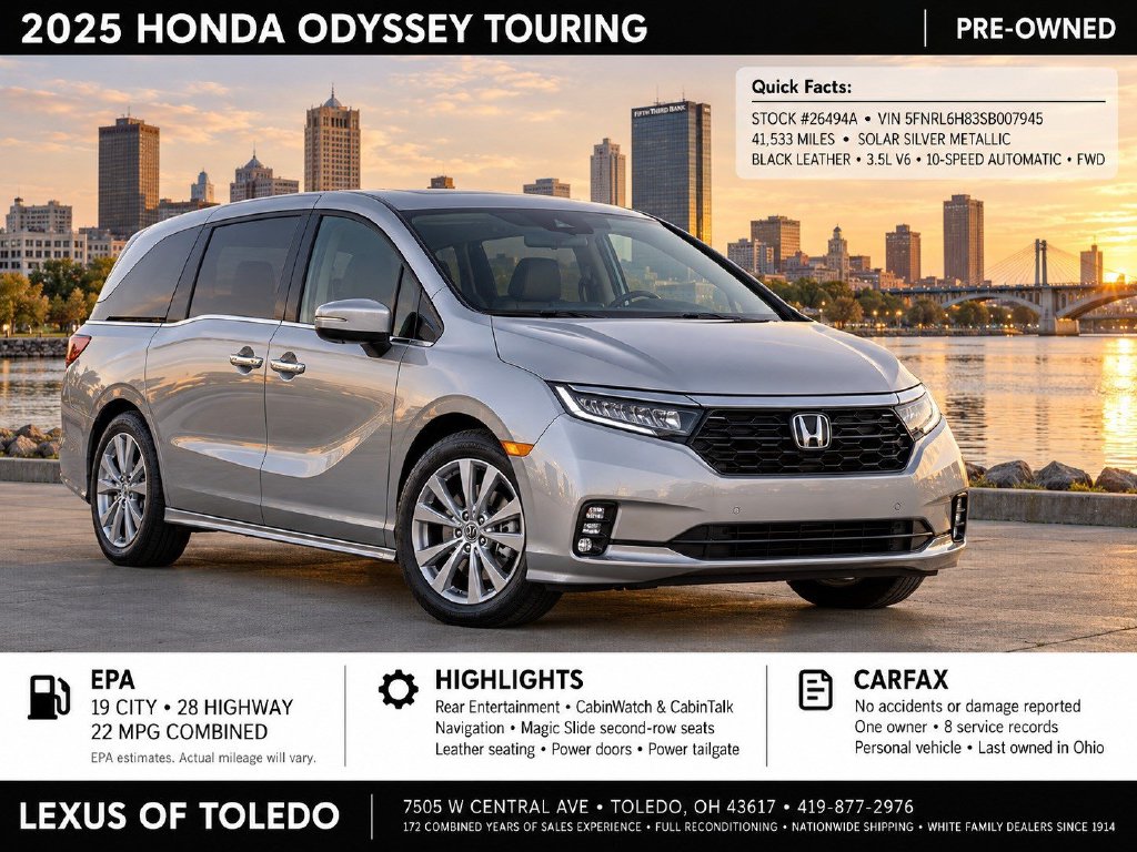 2025 Honda Odyssey Touring