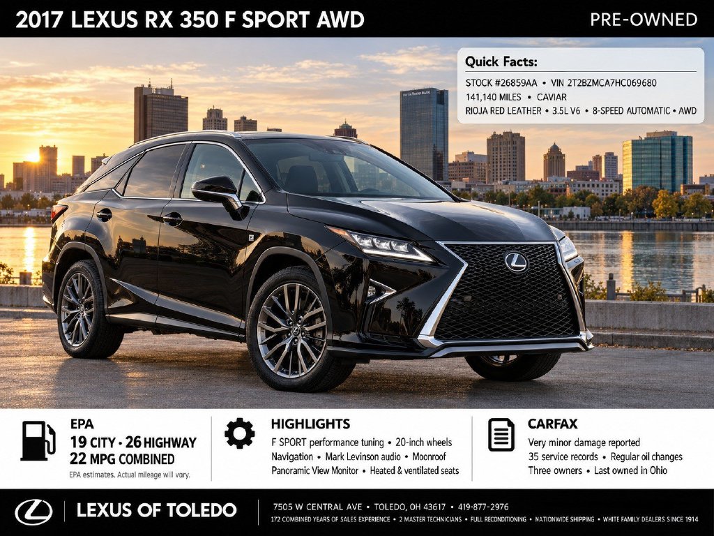 2017 Lexus RX F SPORT