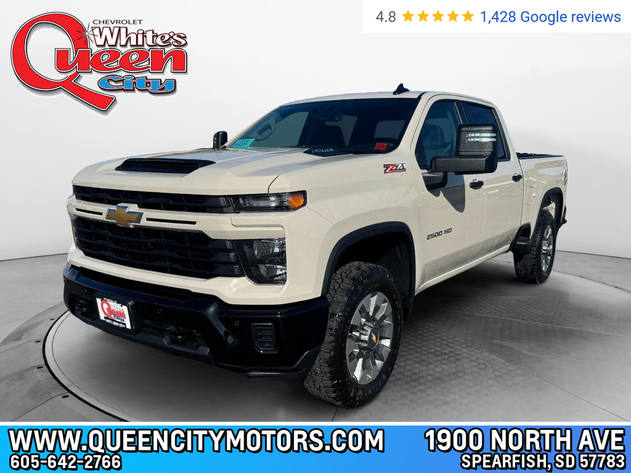 New 2026 Chevrolet Silverado Custom Crew Cab