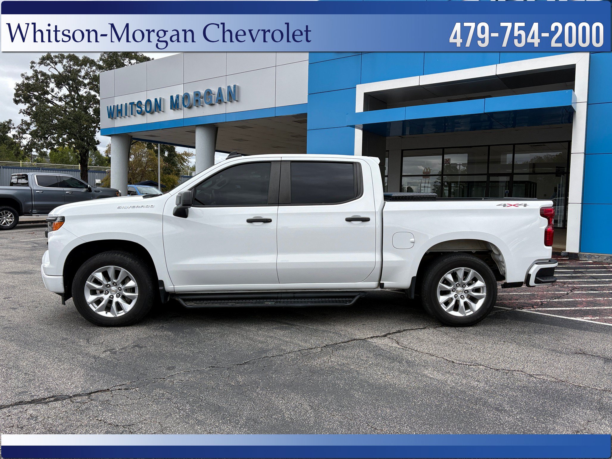 Used 2024 Chevrolet Silverado 1500 Custom Truck Crew Cab
