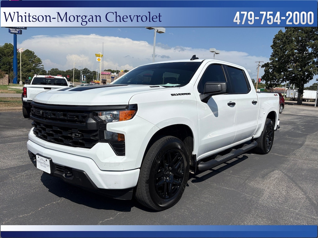 Used 2024 Chevrolet Silverado 1500 Custom Truck Crew Cab