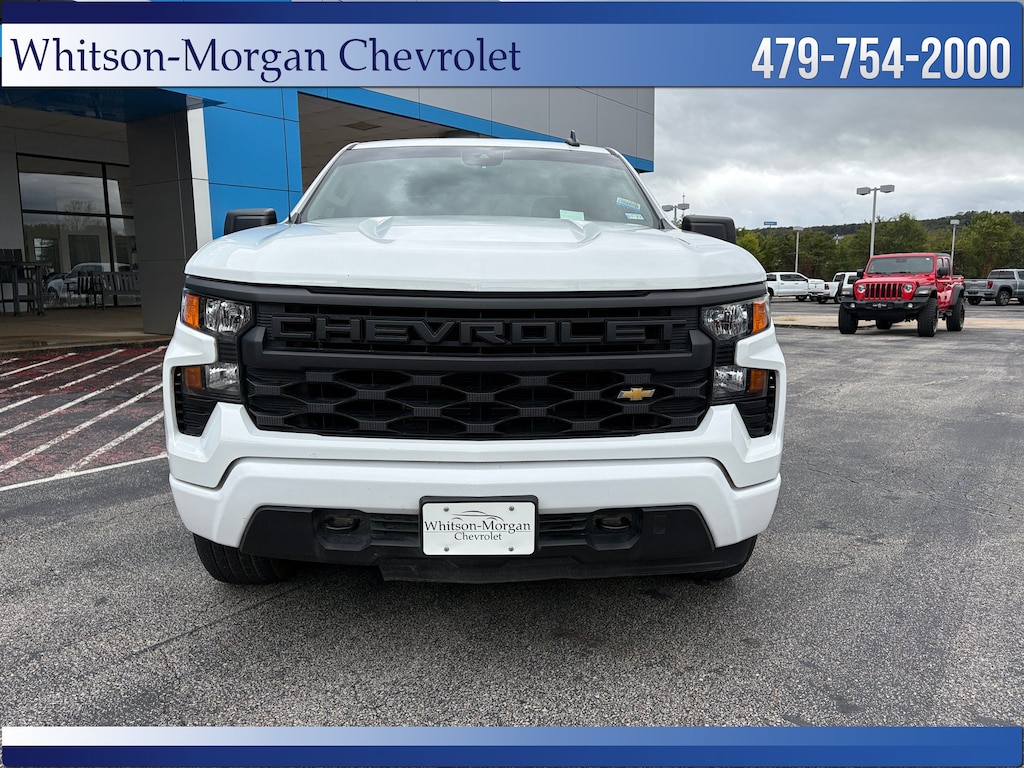 Used 2024 Chevrolet Silverado 1500 Custom Truck Crew Cab