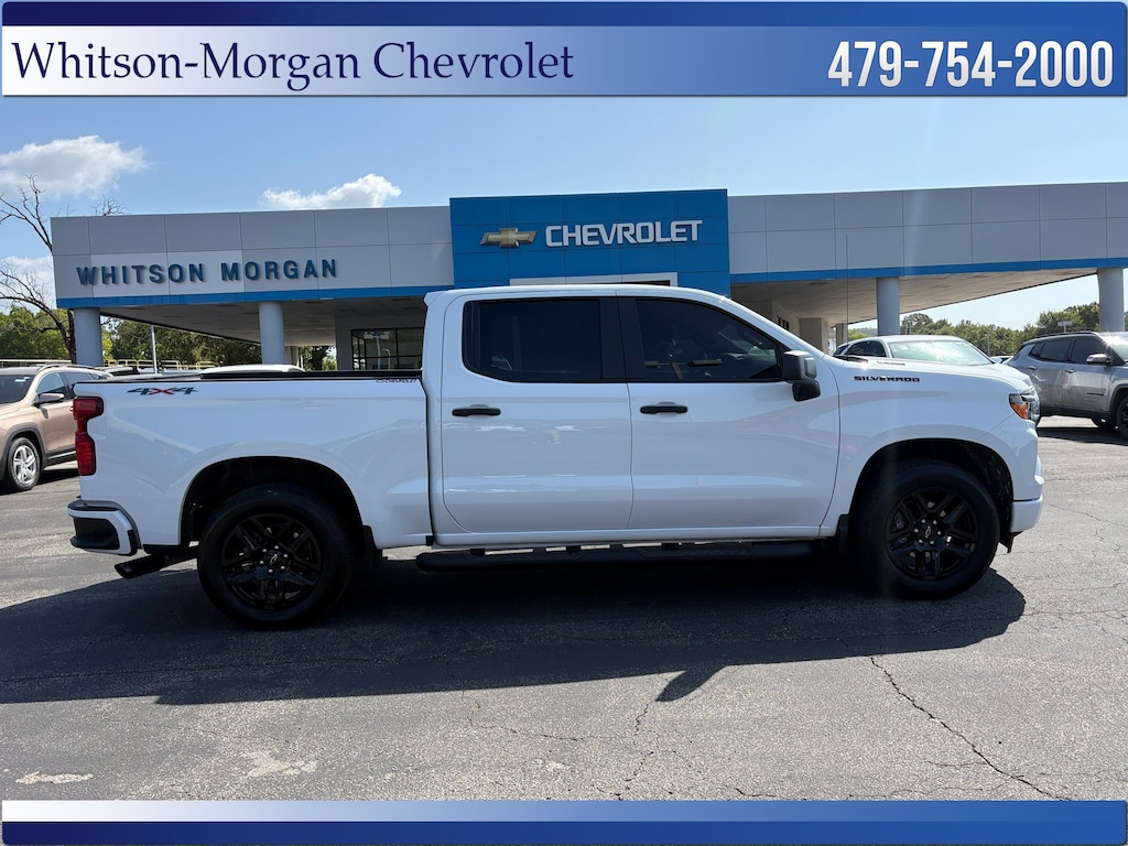Used 2024 Chevrolet Silverado 1500 Custom Truck Crew Cab