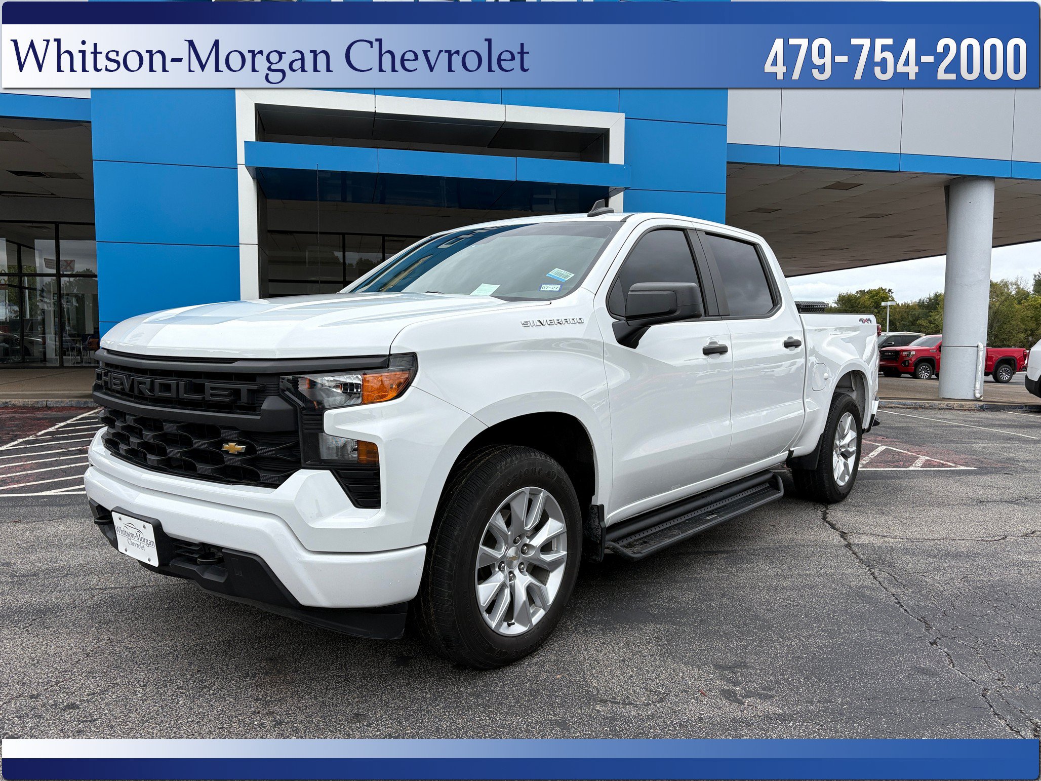 Used 2024 Chevrolet Silverado 1500 Custom Truck Crew Cab
