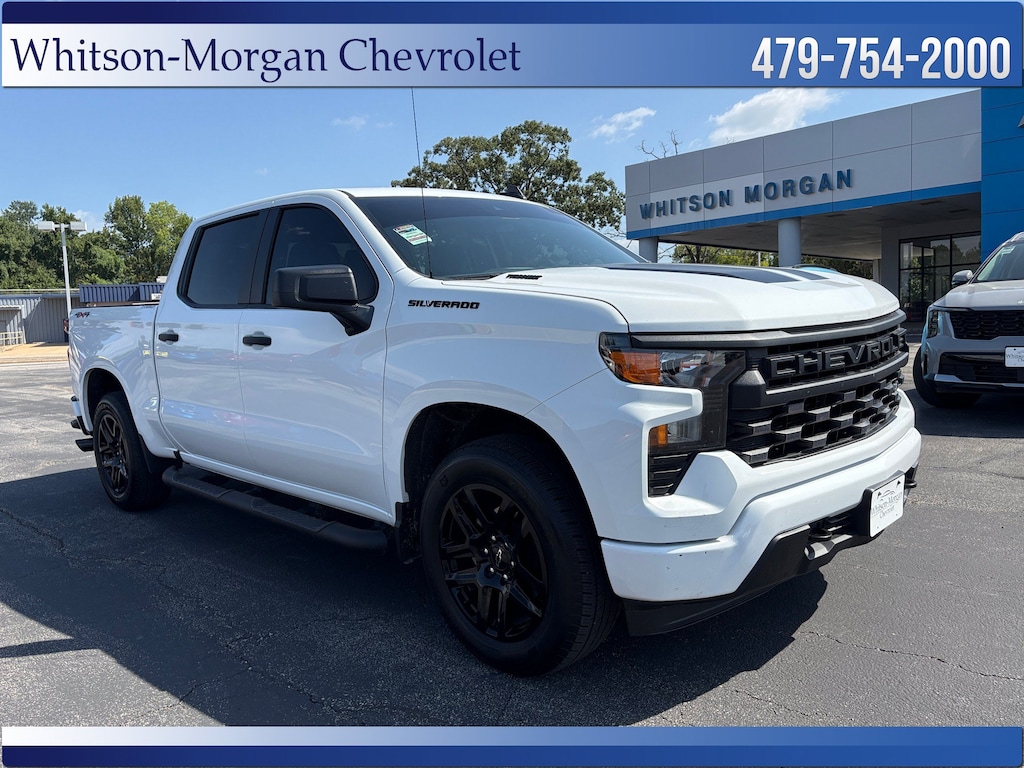 Used 2024 Chevrolet Silverado 1500 Custom Truck Crew Cab