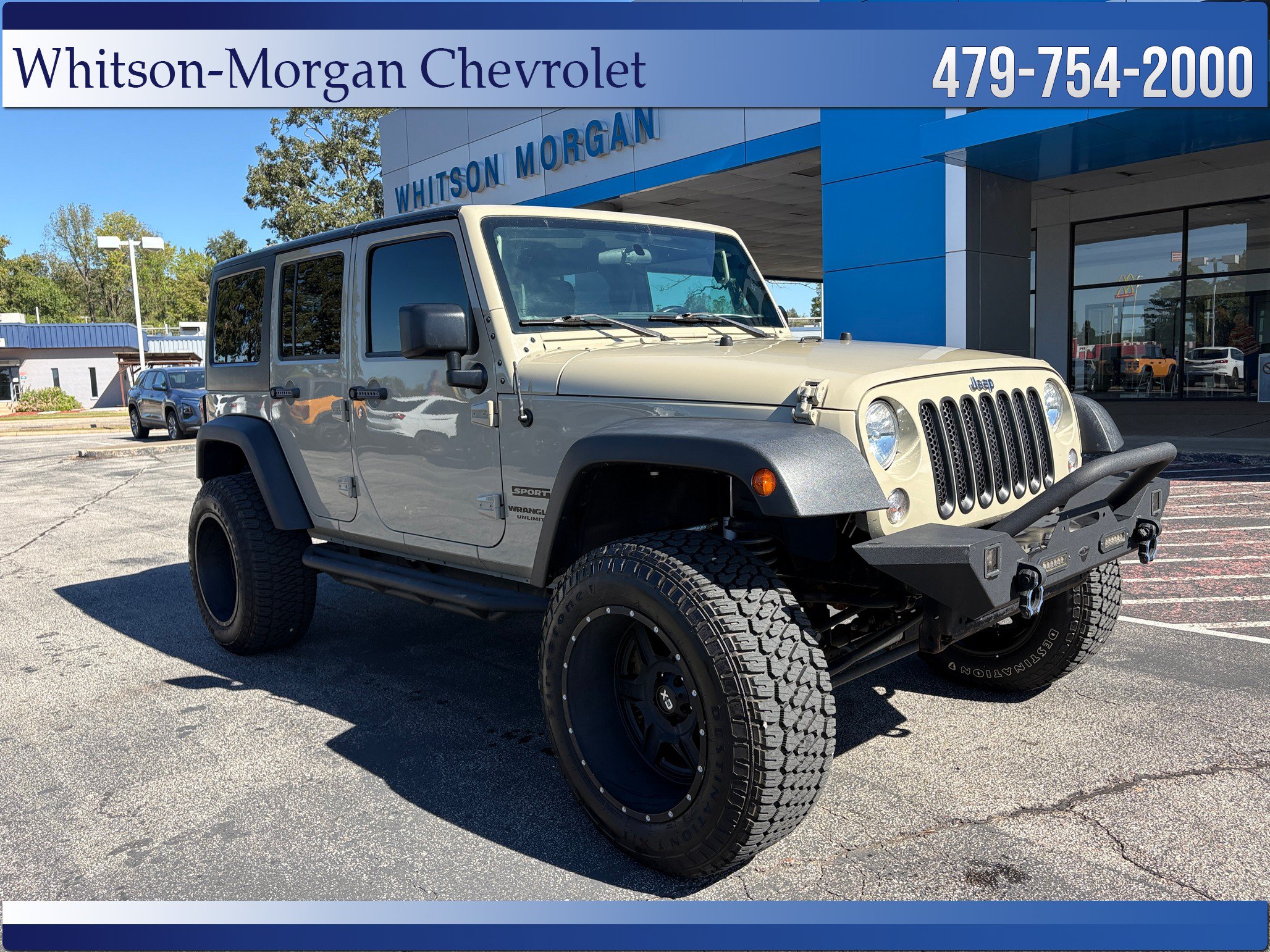 Used 2017 Jeep Wrangler Unlimited Sport SUV