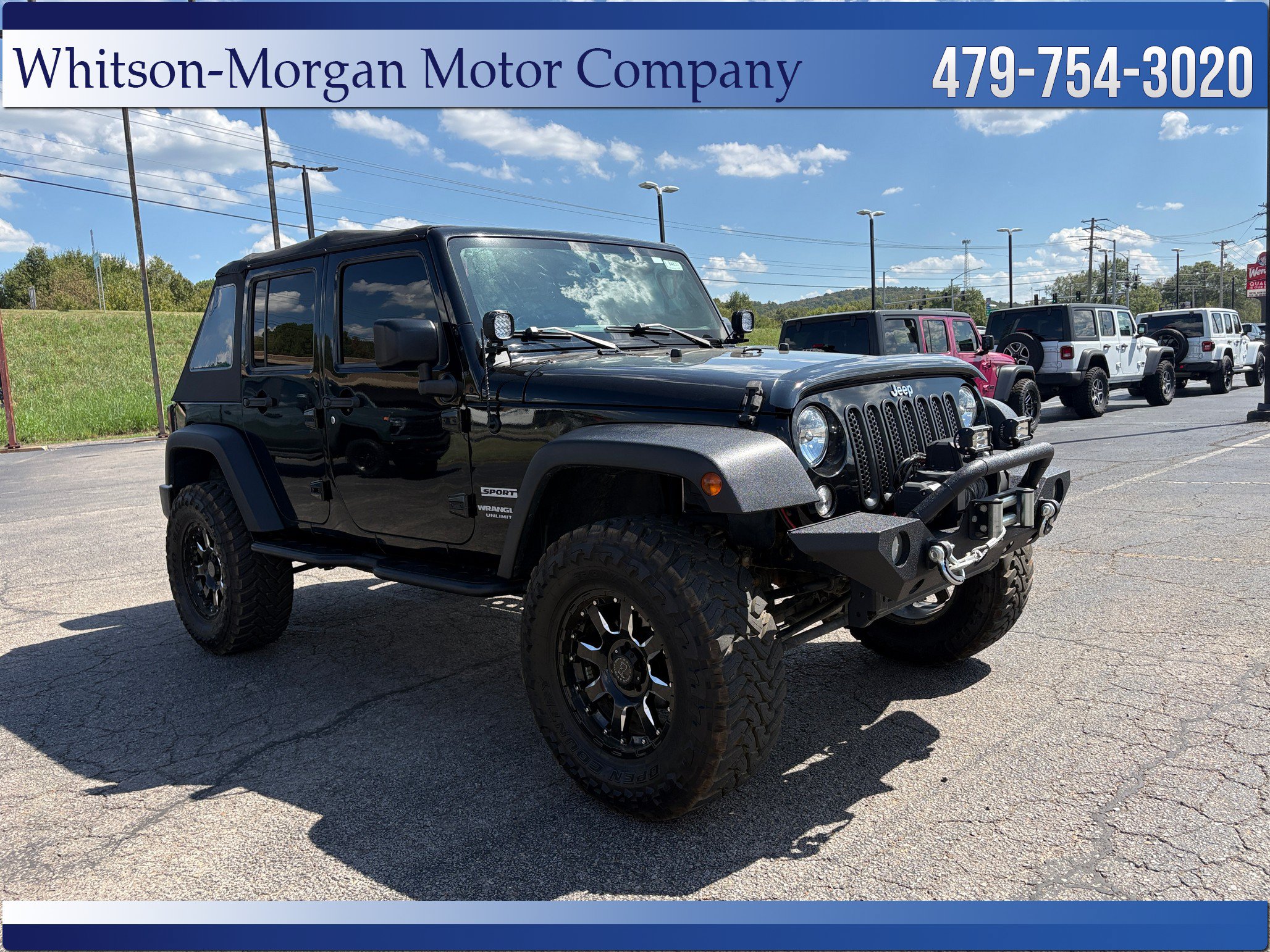 Used 2017 Jeep Wrangler Unlimited Sport SUV