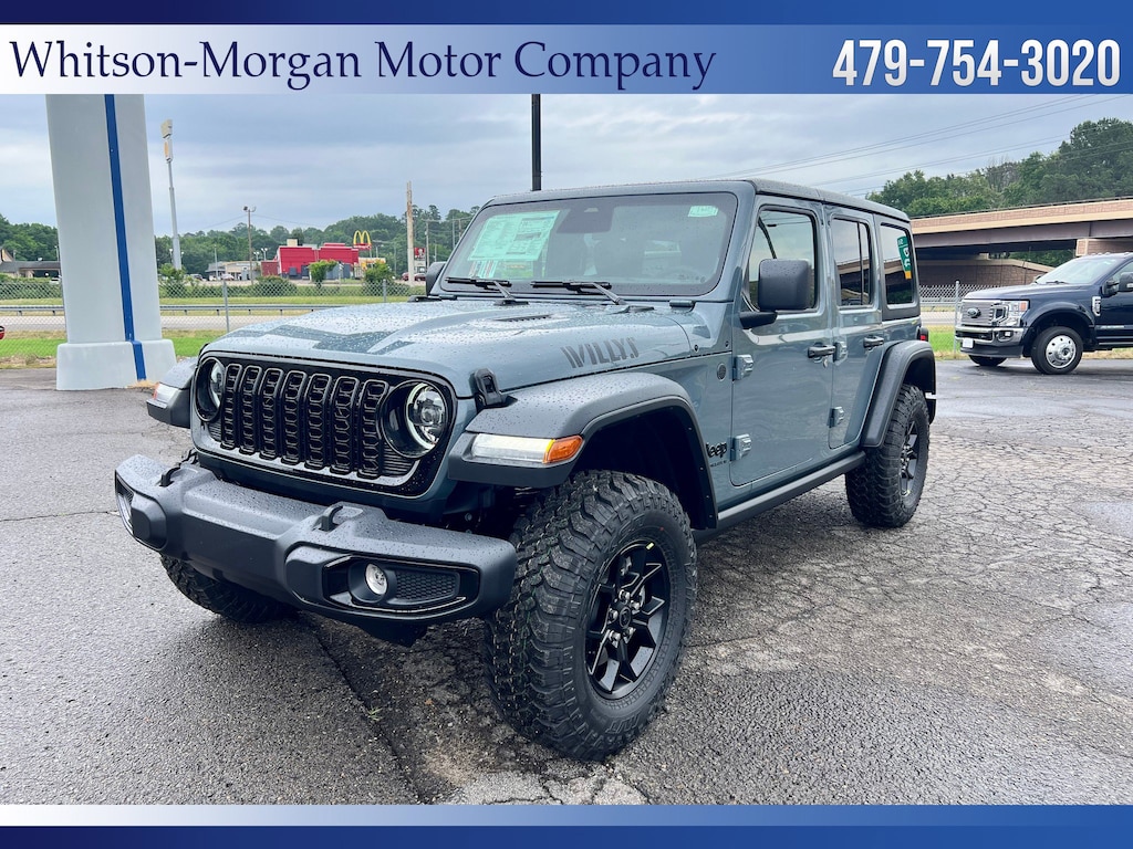 New 2026 Jeep Wrangler 4-DOOR WILLYS Sport Utility