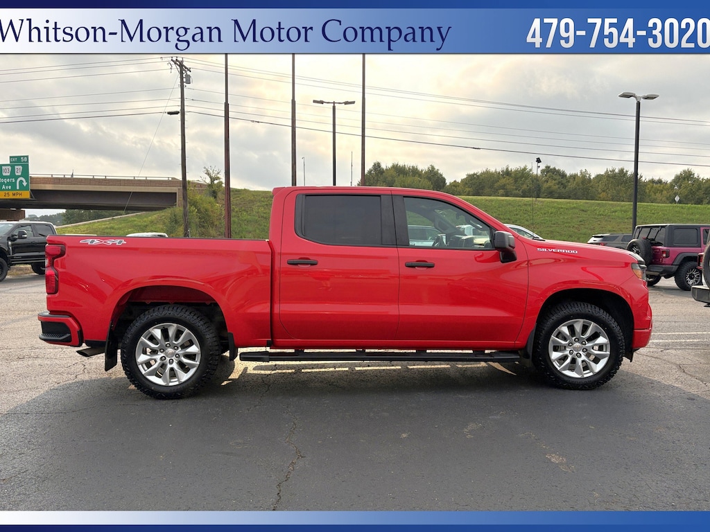 Used 2023 Chevrolet Silverado 1500 Custom Truck Crew Cab