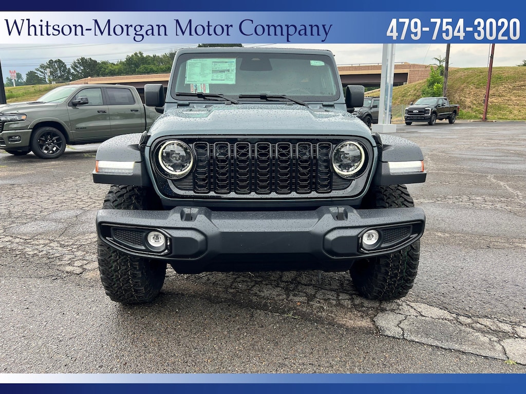 New 2026 Jeep Wrangler 4-DOOR WILLYS Sport Utility