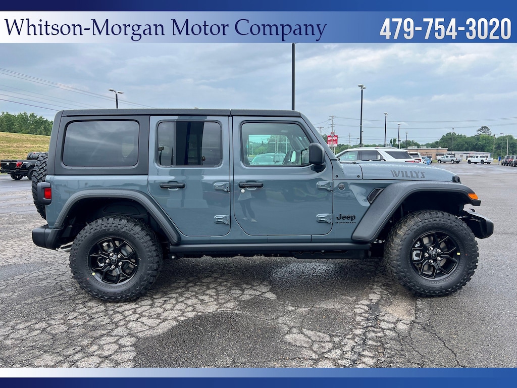 New 2026 Jeep Wrangler 4-DOOR WILLYS Sport Utility