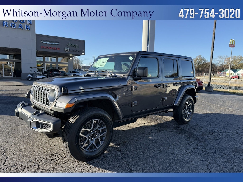 New 2026 Jeep Wrangler 4-DOOR SAHARA Sport Utility