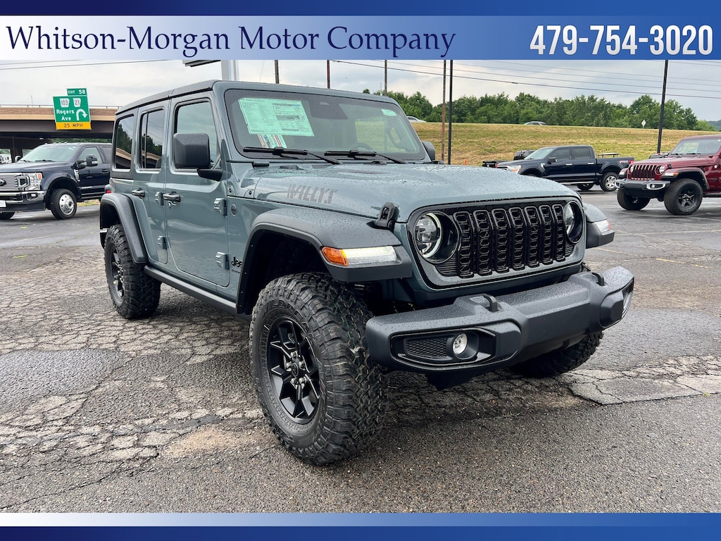 New 2026 Jeep Wrangler 4-DOOR WILLYS Sport Utility