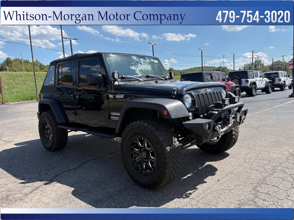 Used 2017 Jeep Wrangler JK Unlimited Sport SUV
