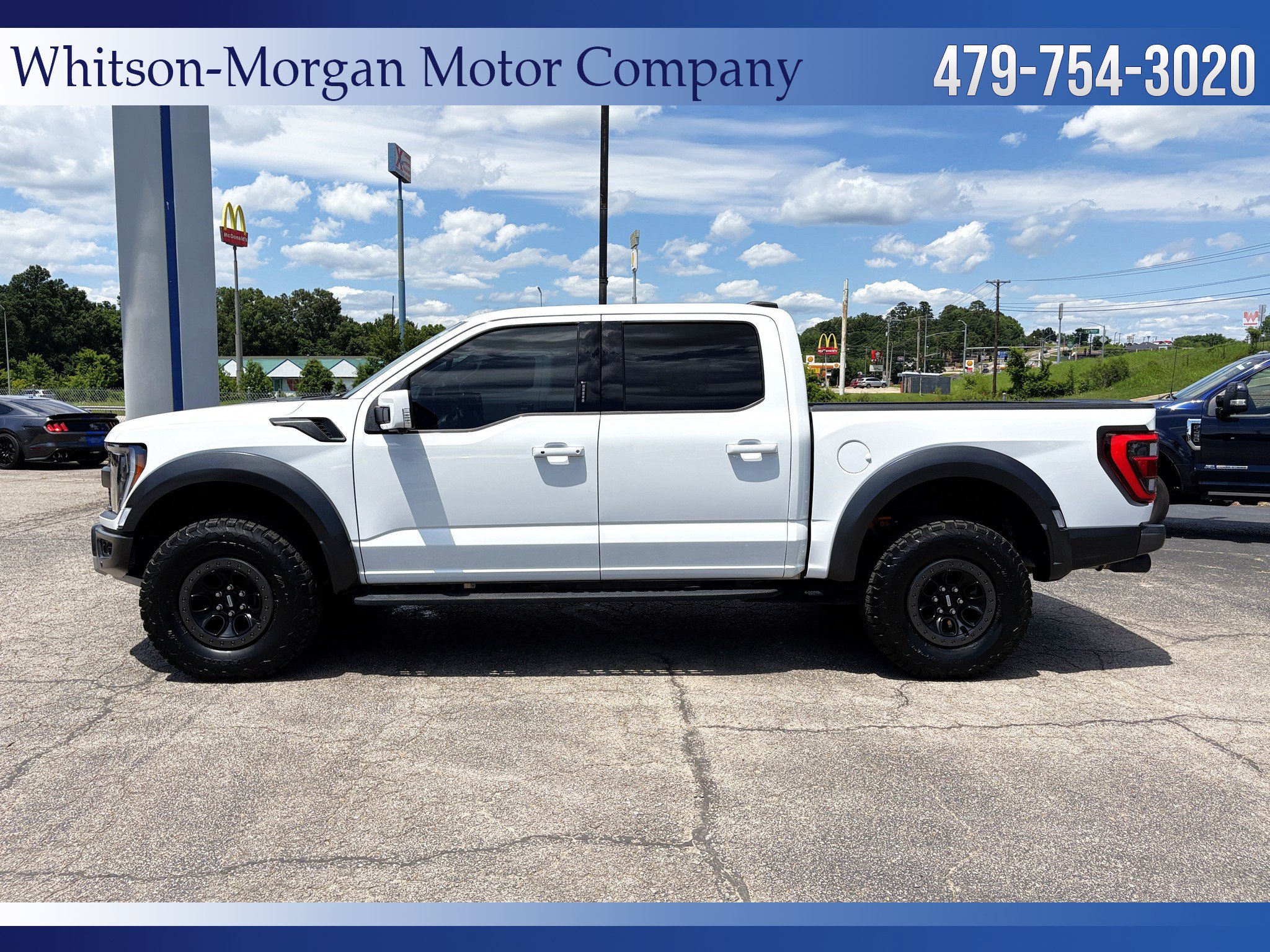 Used 2023 Ford F-150 Raptor with VIN 1FTFW1RG0PFD26001 for sale in Little Rock