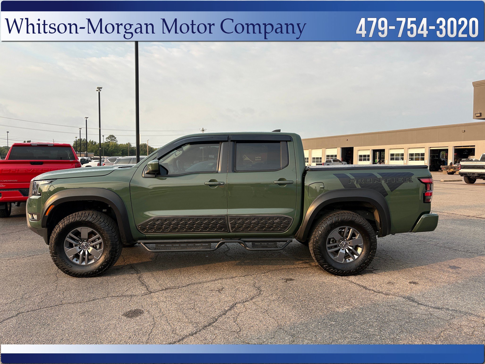 Used 2025 Nissan Frontier SV with VIN 1N6ED1EK1SN654437 for sale in Little Rock