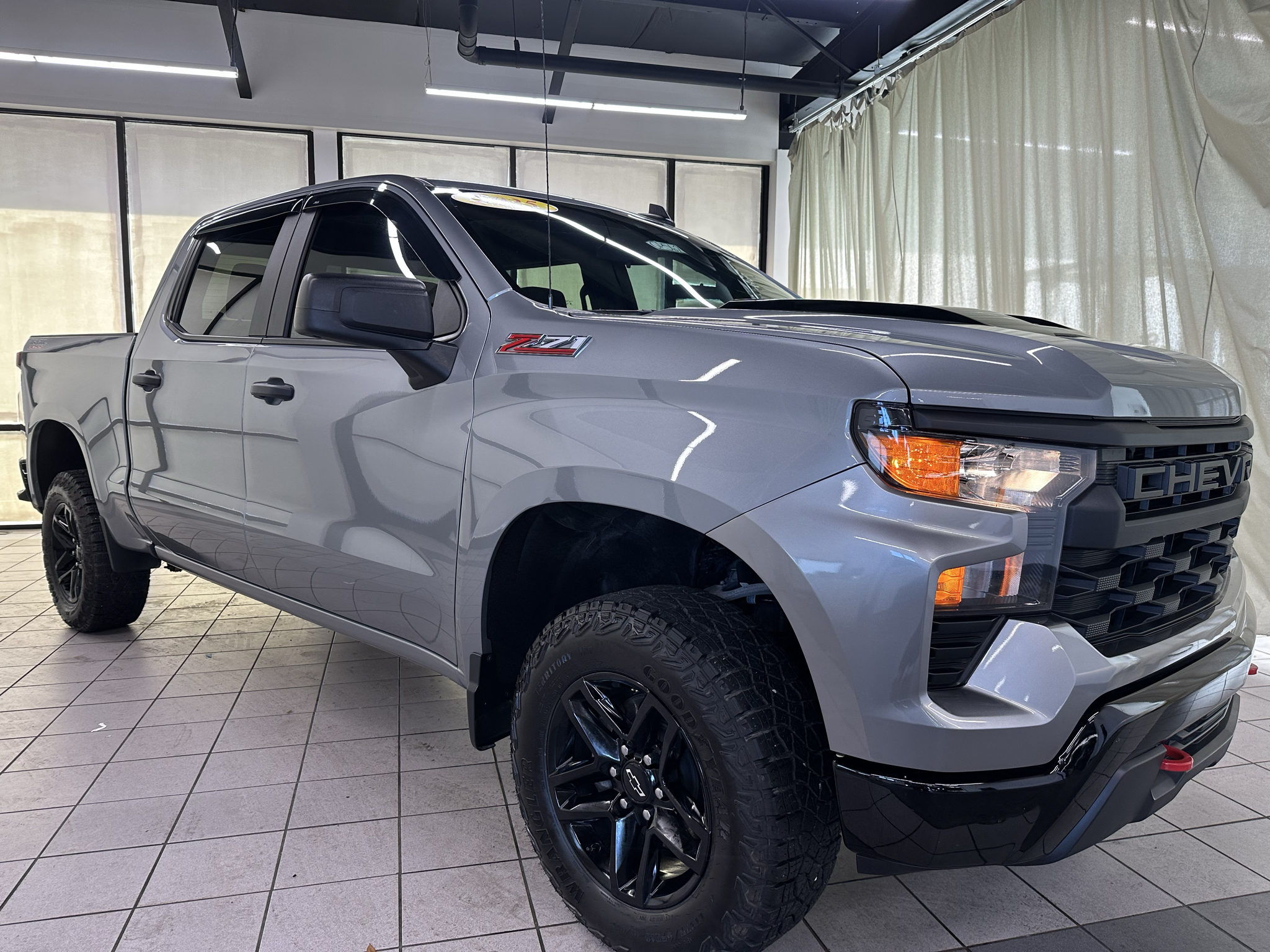 Used 2025 Chevrolet Silverado 1500 Custom Trail Boss Truck Crew Cab