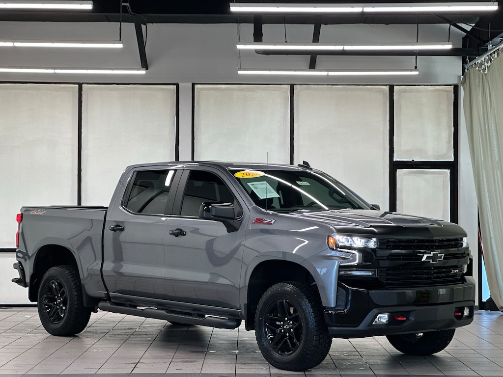 Used 2020 Chevrolet Silverado 1500 LT Trail Boss Truck Crew Cab