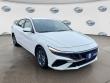 New 2026 Hyundai Elantra Hybrid Blue Sedan