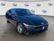 New 2026 Hyundai Elantra Hybrid Blue Sedan