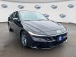 New 2026 Hyundai Elantra Hybrid Blue Sedan