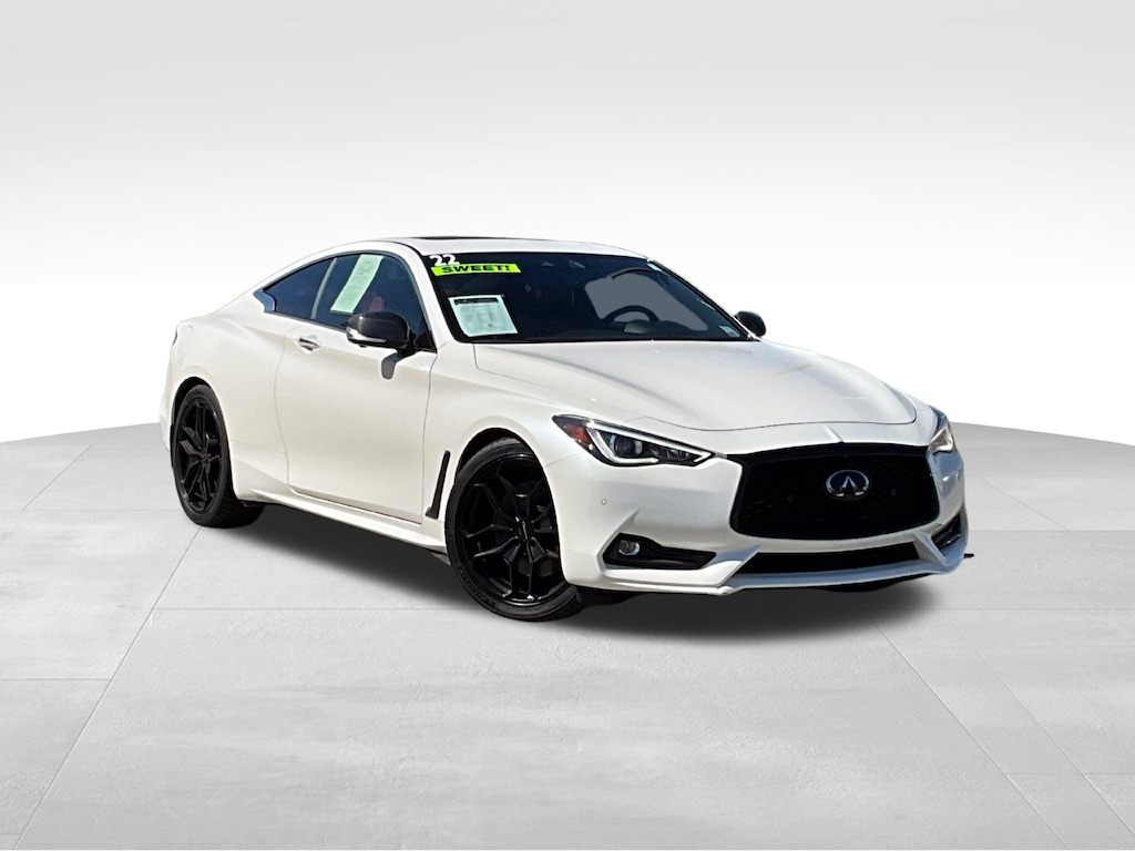 Used 2022 INFINITI Q60 Red Sport 400 Coupe