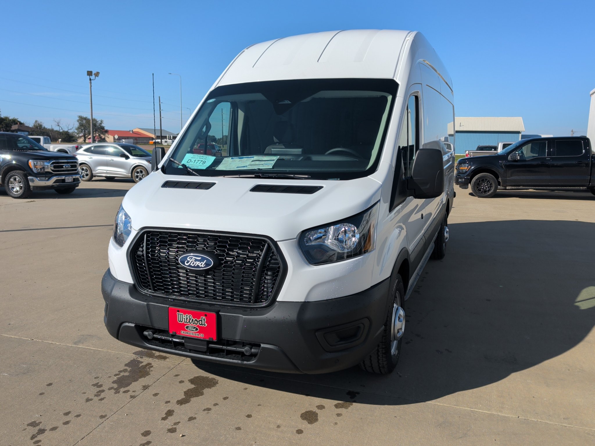 New 2026 Ford Transit Cargo Van T-350 148 EL Hi Rf 9500 GVWR AWD