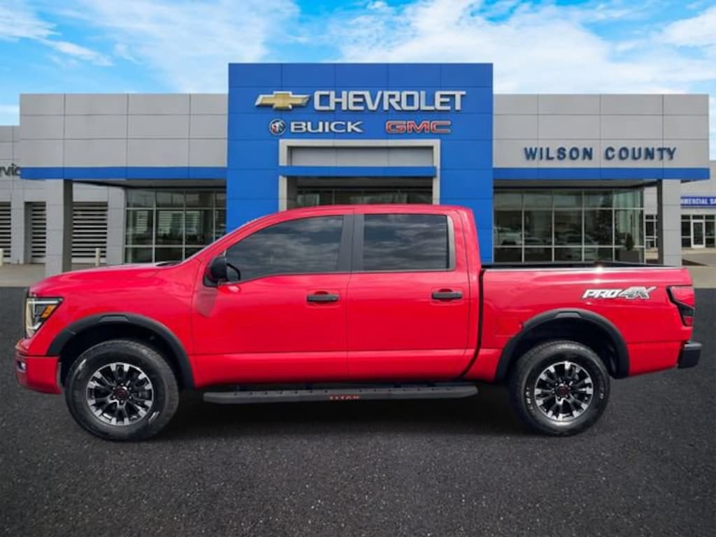 Used 2023 Nissan Titan Crew Cab PRO-4X 4x4 Truck