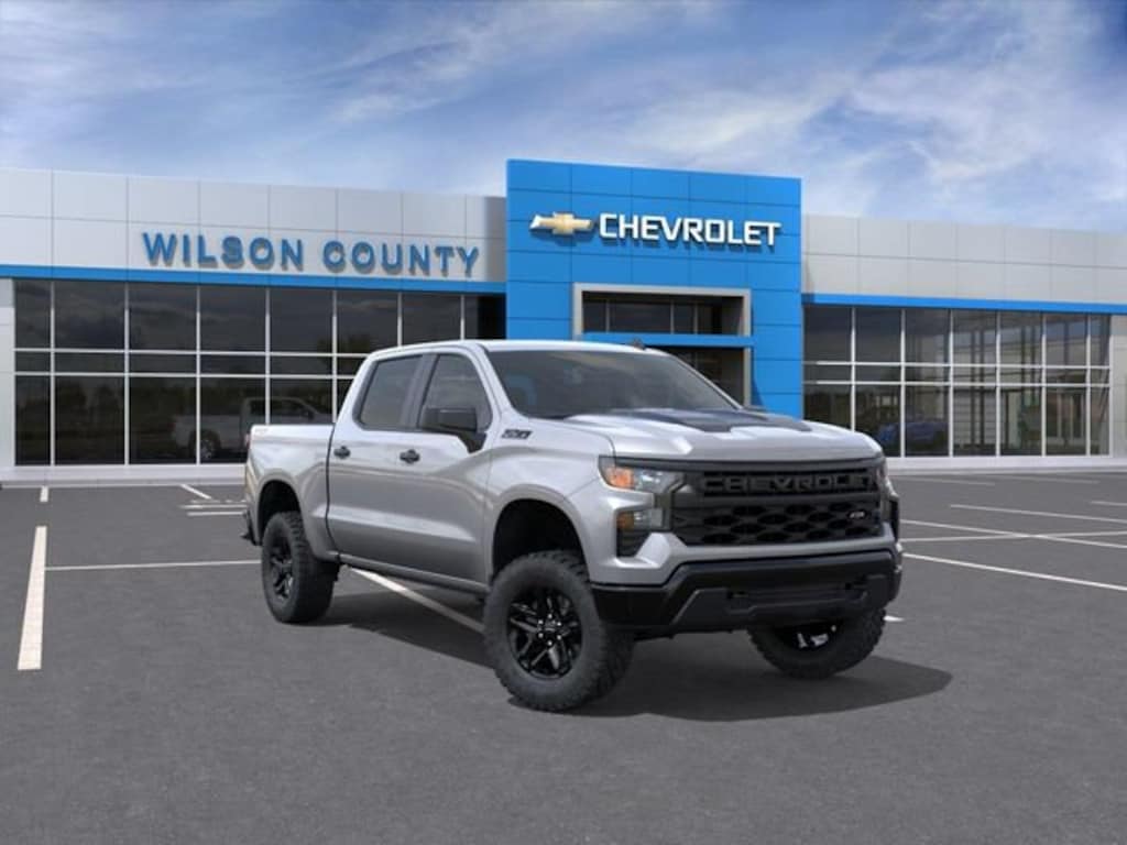 New 2026 Chevrolet Silverado 1500 Custom Trail Boss Truck