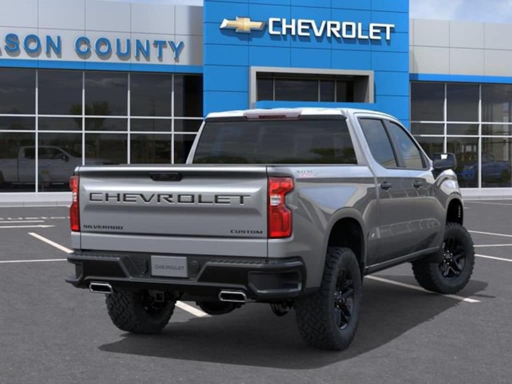 New 2026 Chevrolet Silverado 1500 Custom Trail Boss Truck
