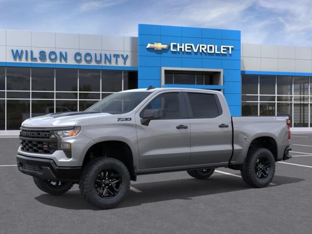 New 2026 Chevrolet Silverado 1500 Custom Trail Boss Truck