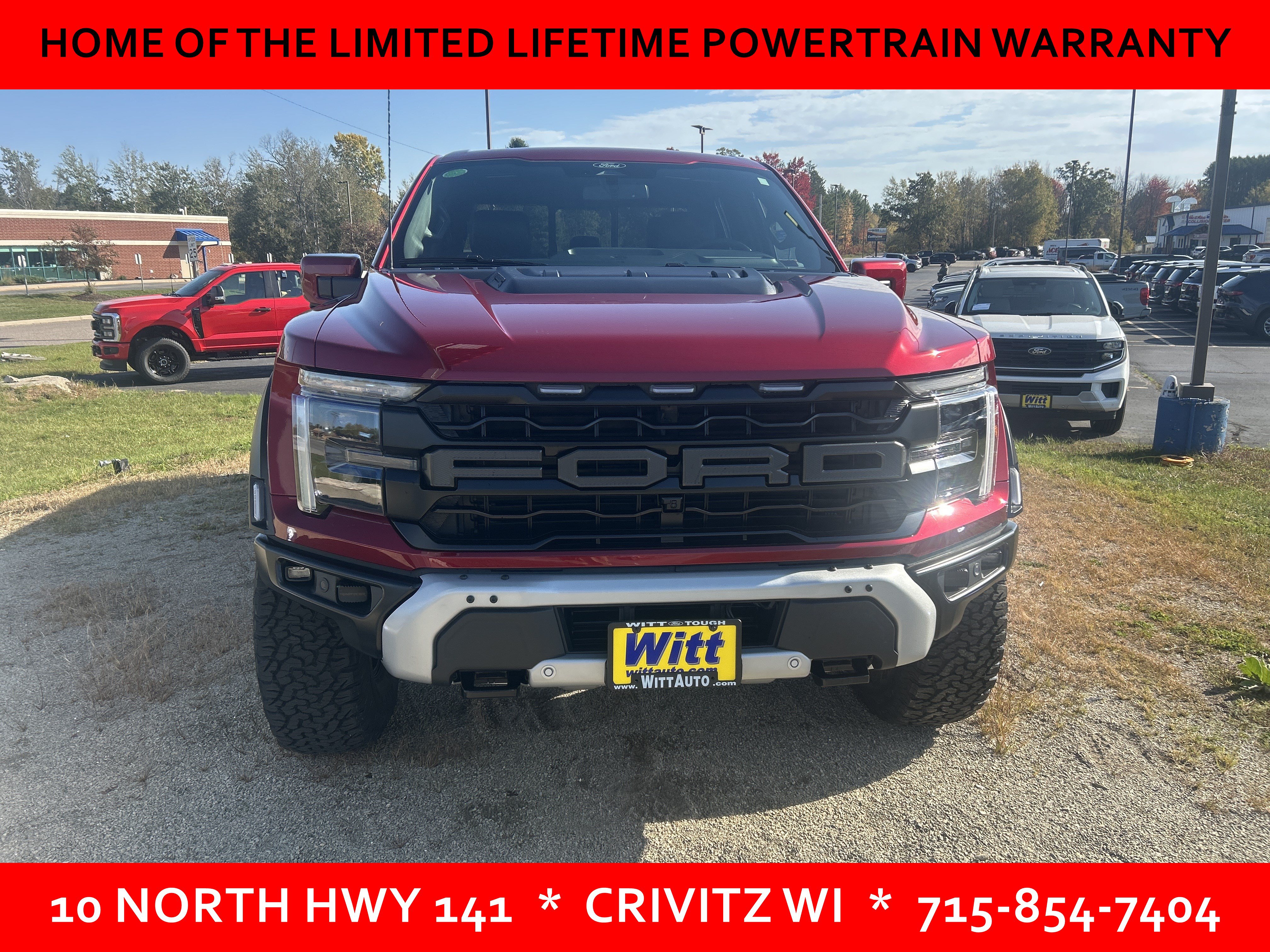 New 2026 Ford F-150 Raptor Raptor 4WD SuperCrew 5.5 Box