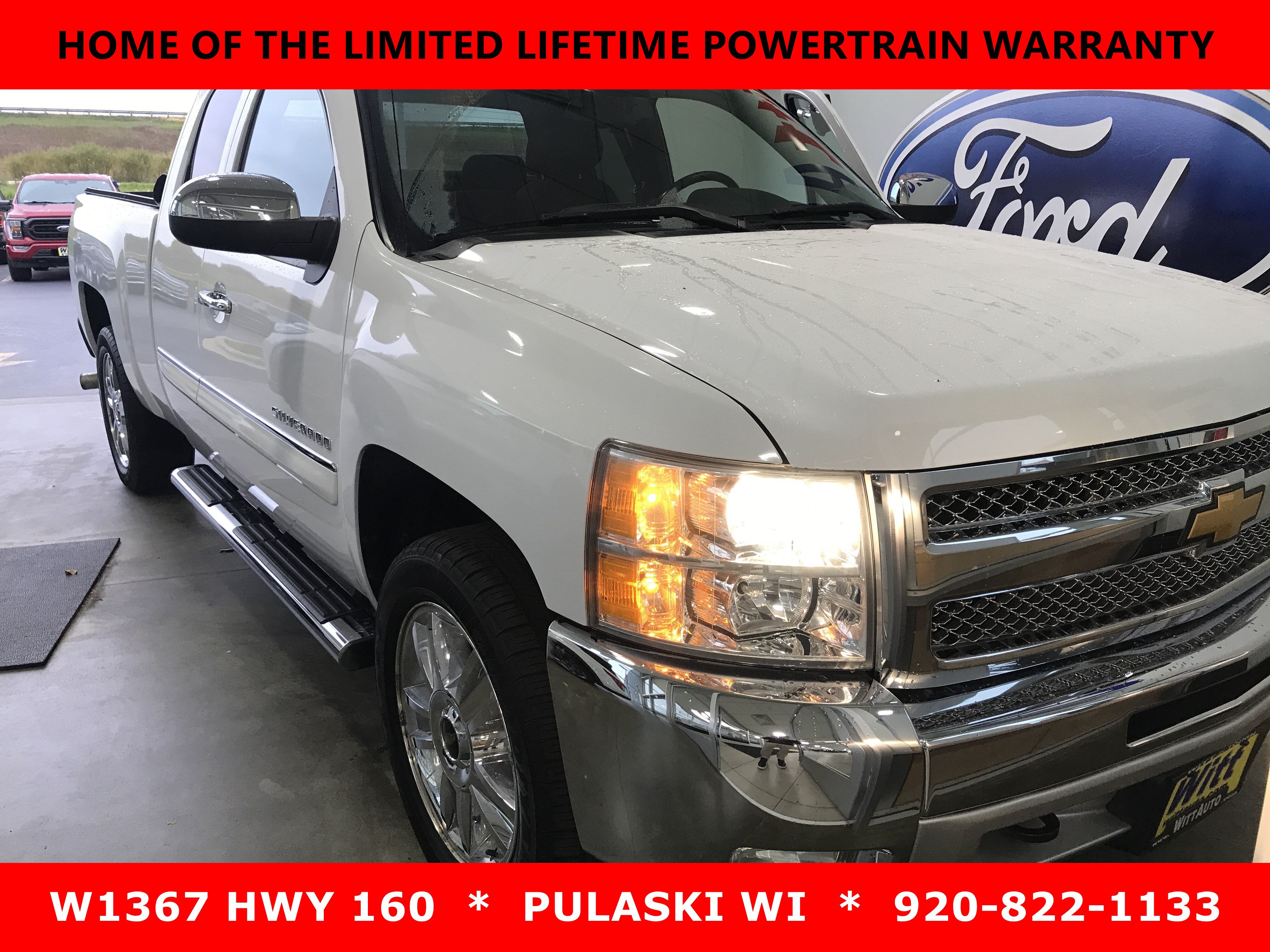 Used 2013 Chevrolet Silverado 1500 LT 4WD Ext Cab 143.5 LT