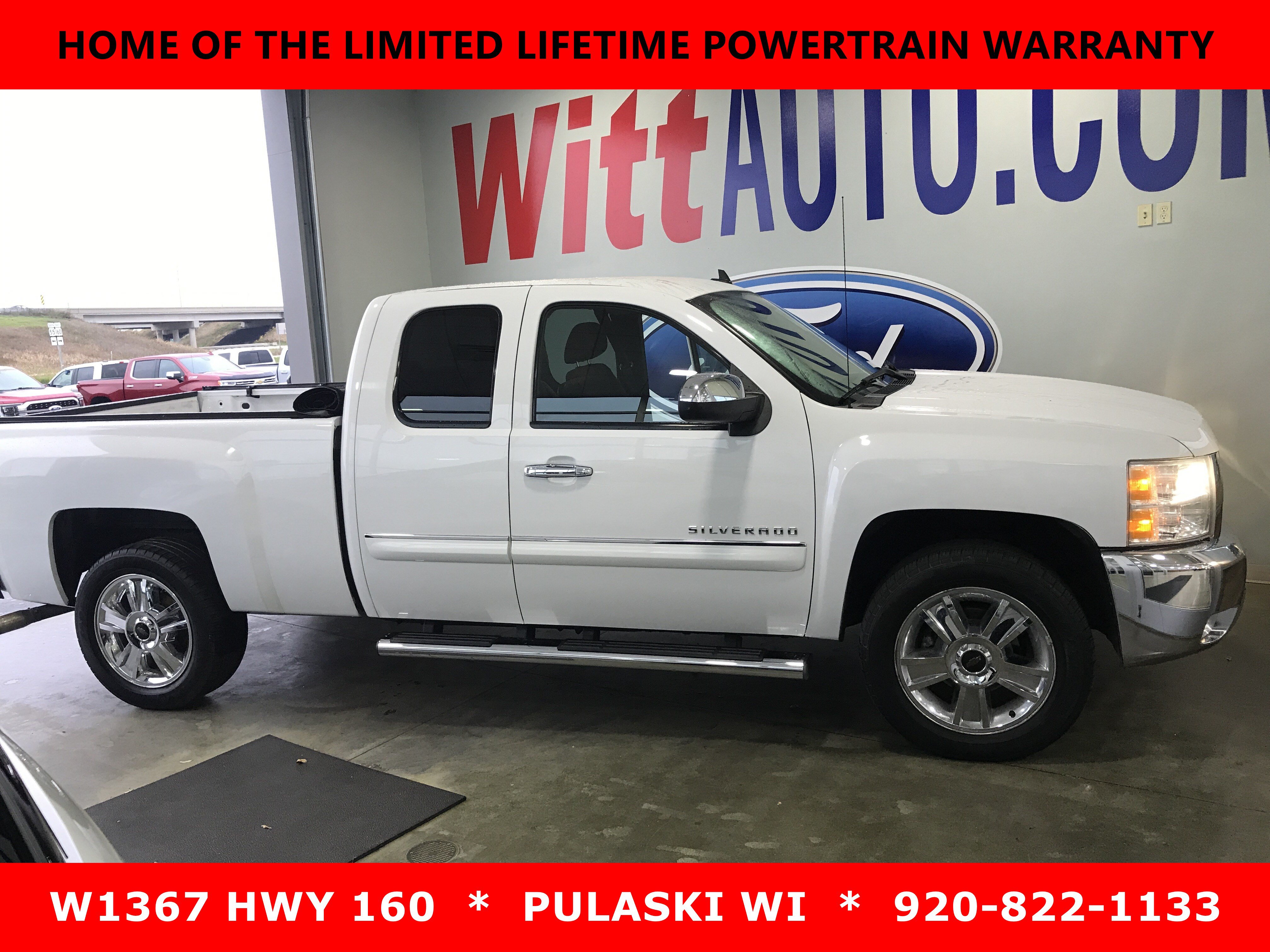 Used 2013 Chevrolet Silverado 1500 LT 4WD Ext Cab 143.5 LT