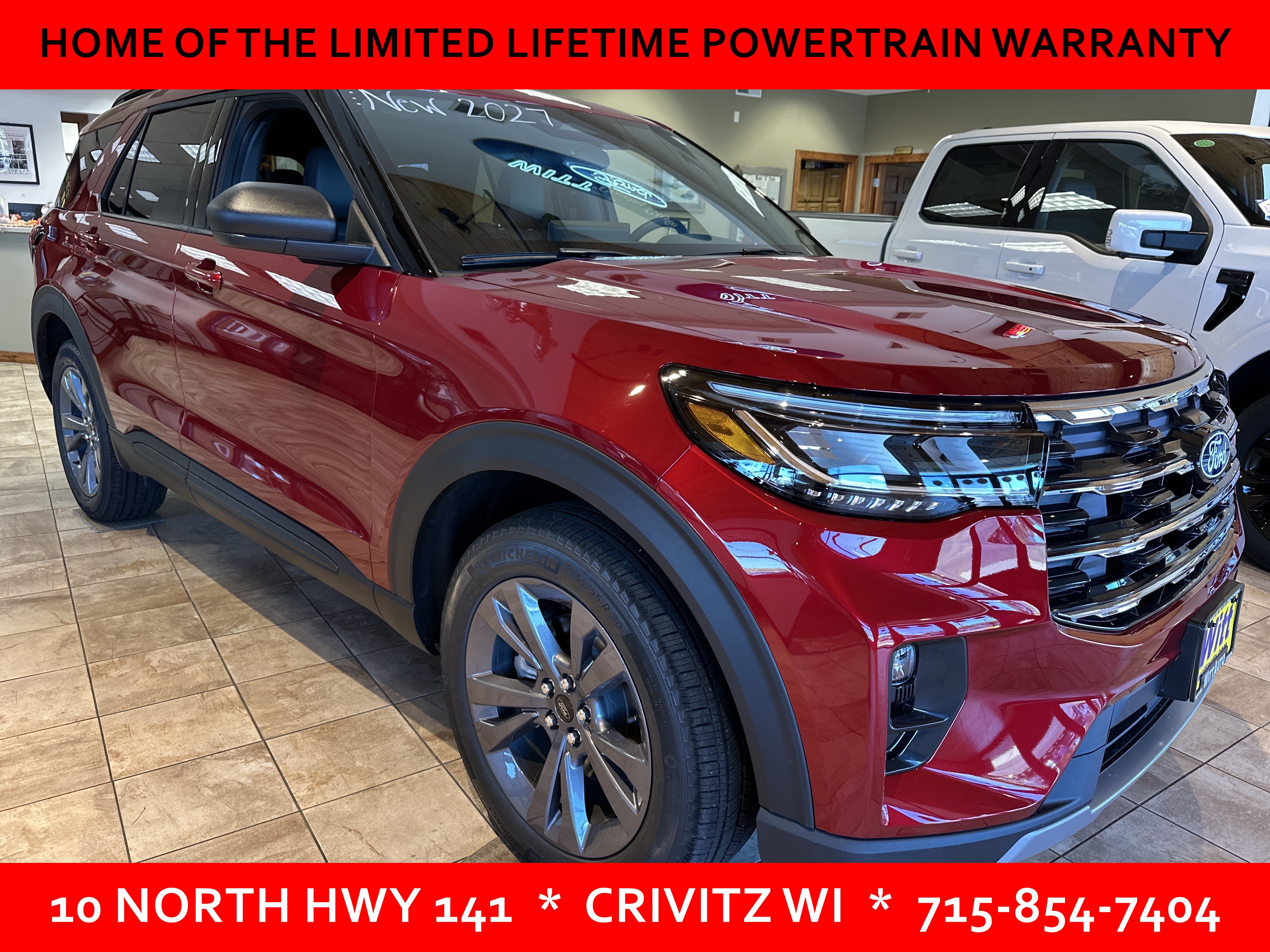 New 2027 Ford Explorer SUV