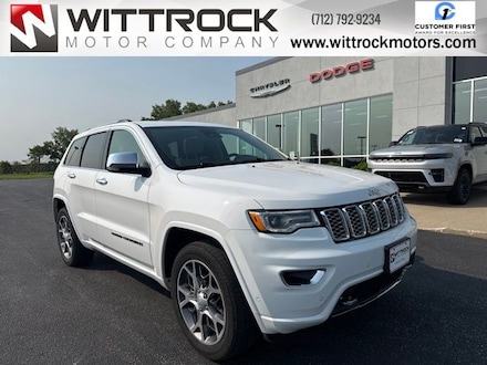 Used 2021 Jeep Grand Cherokee Overland SUV for Sale in Carroll, IA