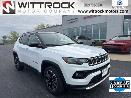 Used 2023 Jeep Compass Limited SUV for Sale in Carroll, IA