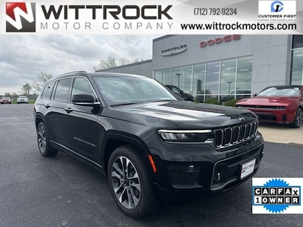 Used 2023 Jeep Grand Cherokee L Overland SUV for Sale in Carroll, IA