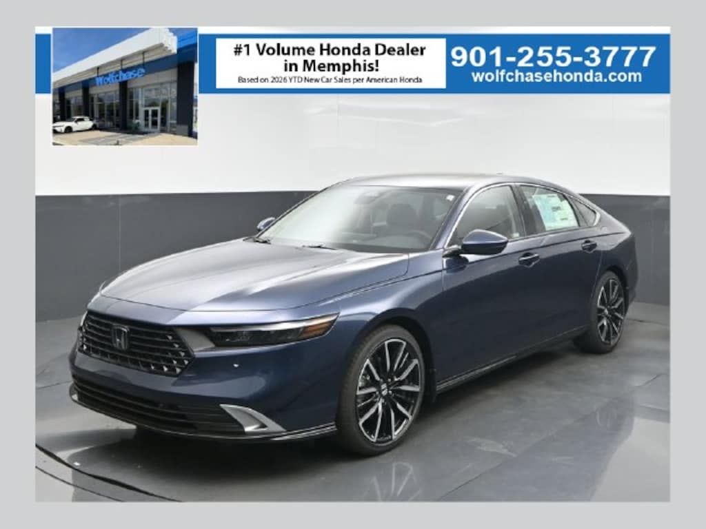 New 2026 Honda Accord Hybrid Touring Sedan
