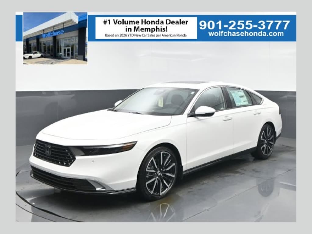 New 2026 Honda Accord Hybrid Touring Sedan