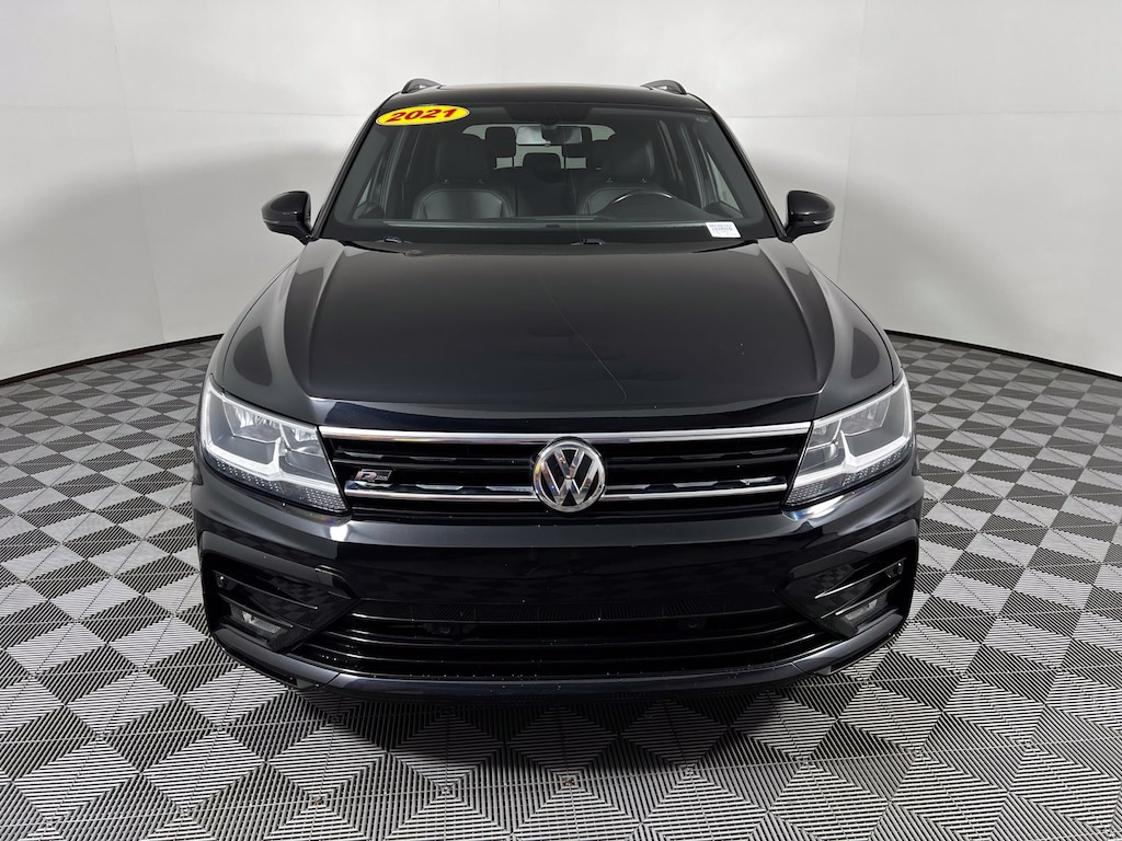 Used 2021 Volkswagen Tiguan 2.0T SE R-Line Black SUV