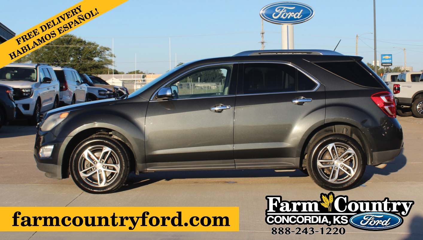 Used 2017 Chevrolet Equinox Premier with VIN 2GNFLGEK8H6330628 for sale in Concordia, KS